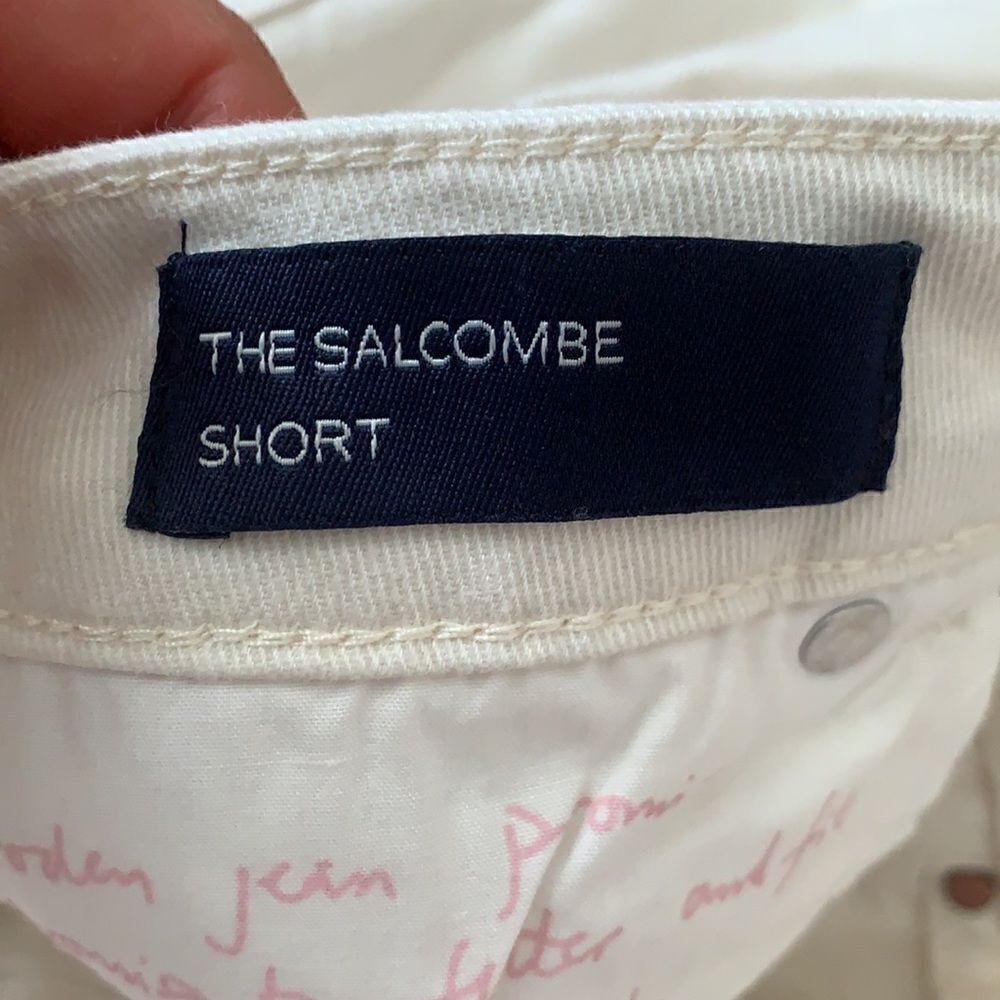 Boden The Salcombe shorts in Ecru 10 6” - Picture 5 of 7